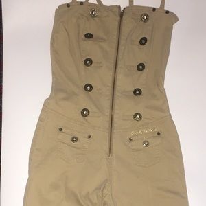 Apple Bottom Tan Jean Overalls