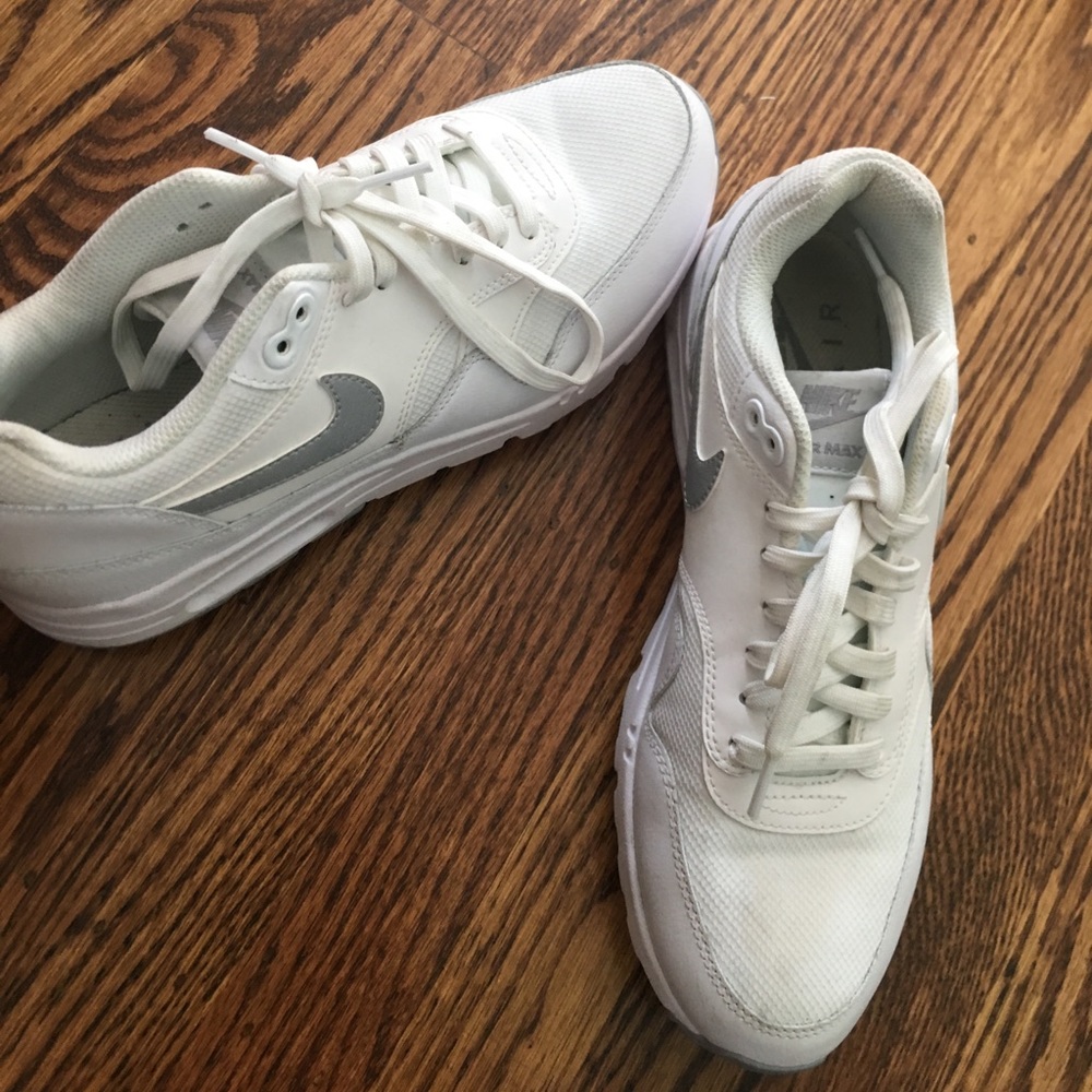 White nike air max