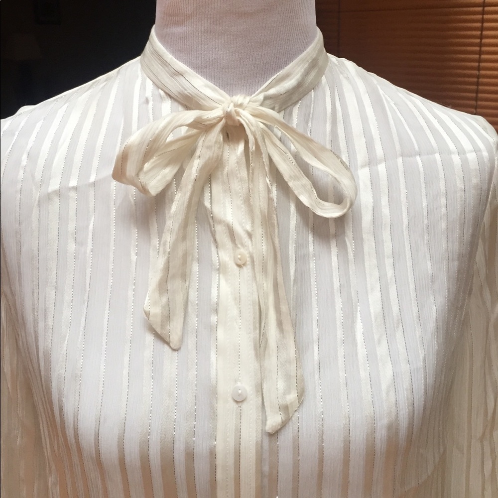 Zara work blouse