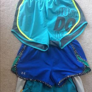 NIKE 3 Shorts Bundle!!