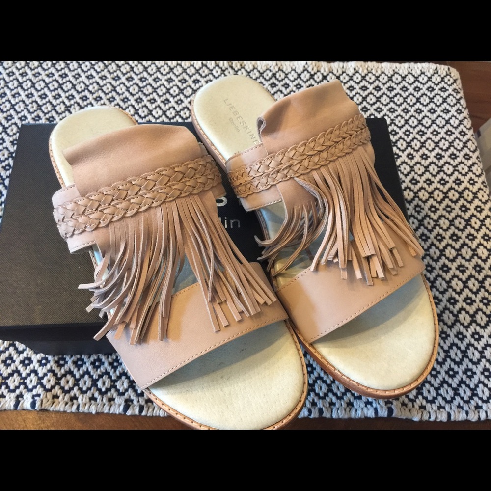 Liebeskind fringe sandals