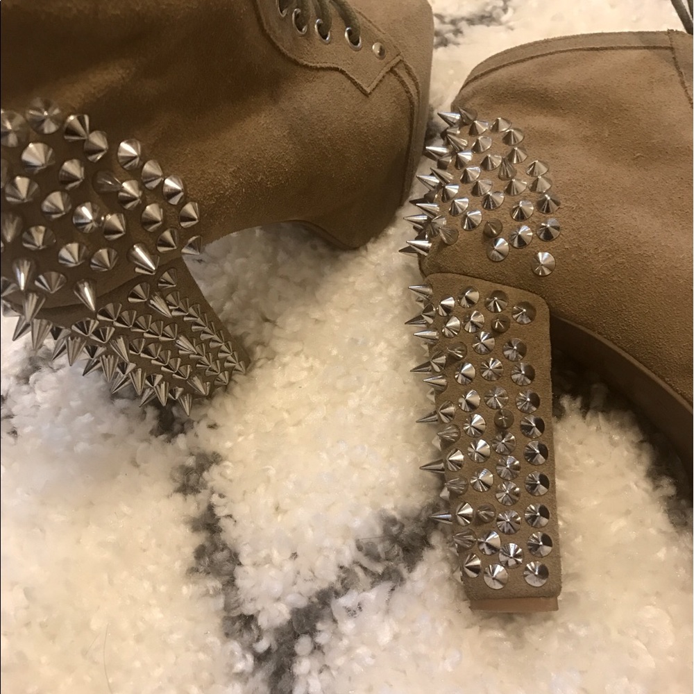 Jeffrey Campbell Lita's in taupe