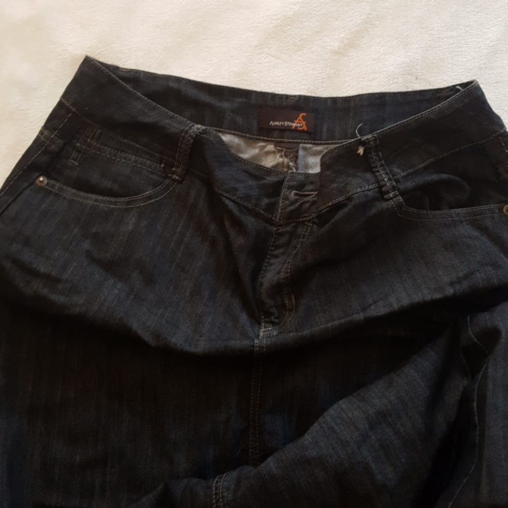 Flouncy and flirtatious denim skirt
