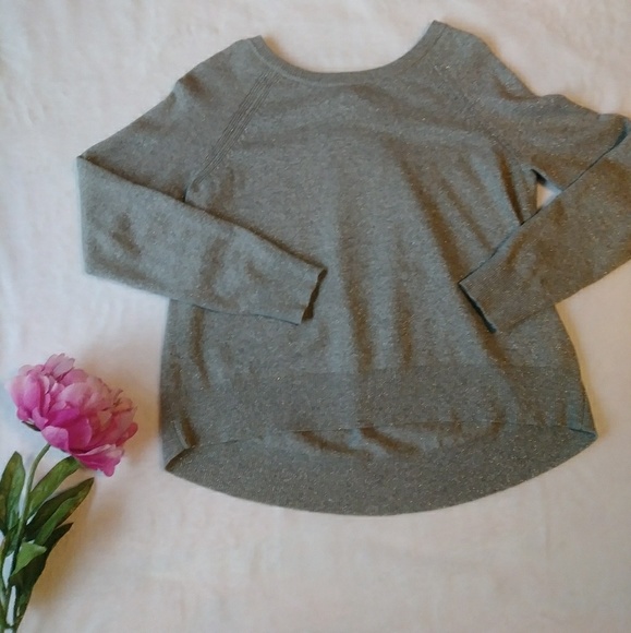 Banana republic sparkly high-low sweater - Picture 1 of 5