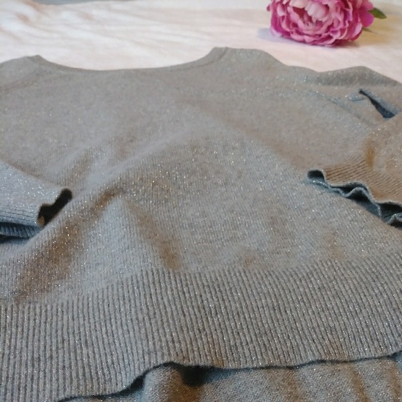 Banana republic sparkly high-low sweater - Picture 3 of 5