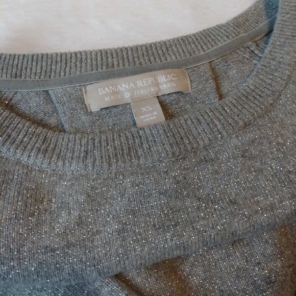 Banana republic sparkly high-low sweater - Picture 4 of 5