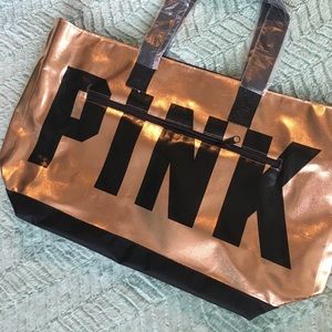 VS Pink Gold/Rose Gold Tote