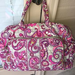 Vera Bradley Weekender EUC Lots of pockets!
