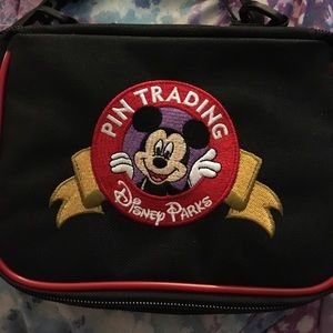 Small Disney pin trader bag