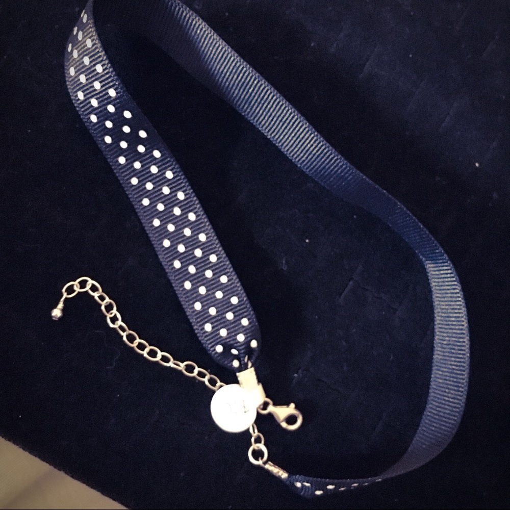 Leash necklace Sterling silver