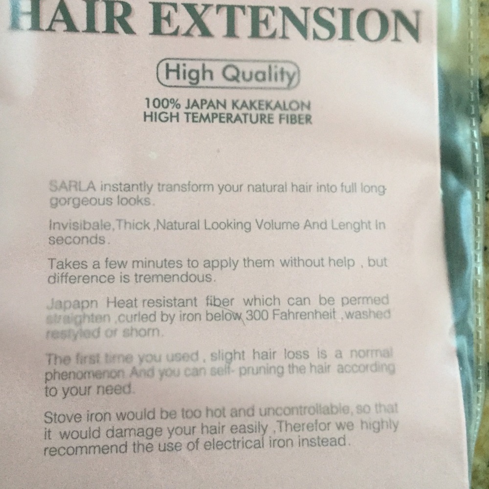 Starla hair extensions Brunette! - Picture 2 of 3
