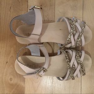 Louise Misha low wedge heel Sandal