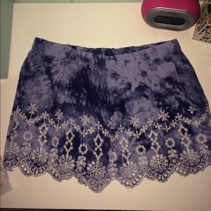 Kendall and Kylie Blue and White Shorts