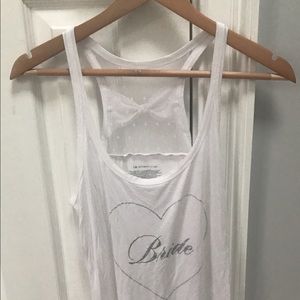 Victoria's Secret Bride Tank
