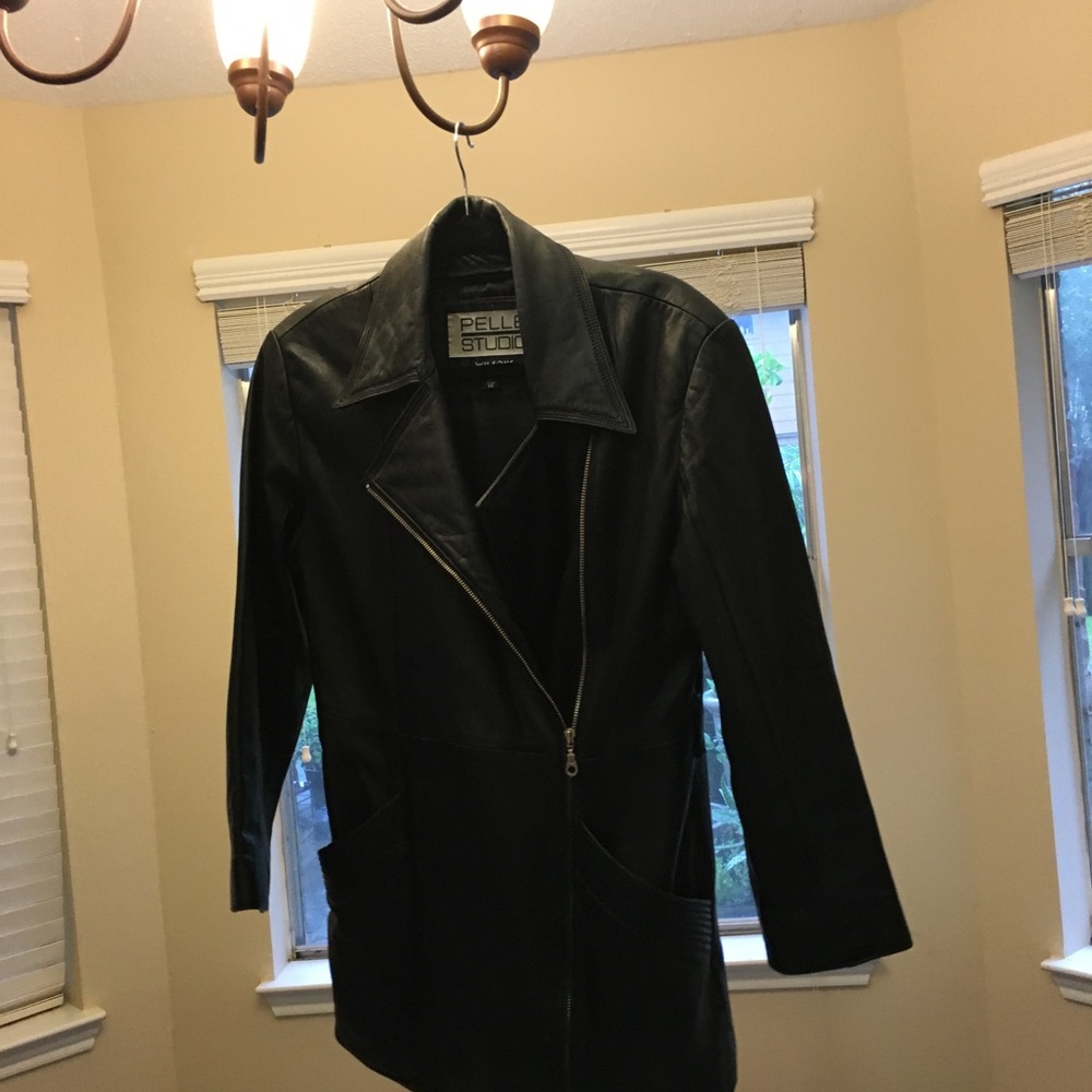 Leather jacket