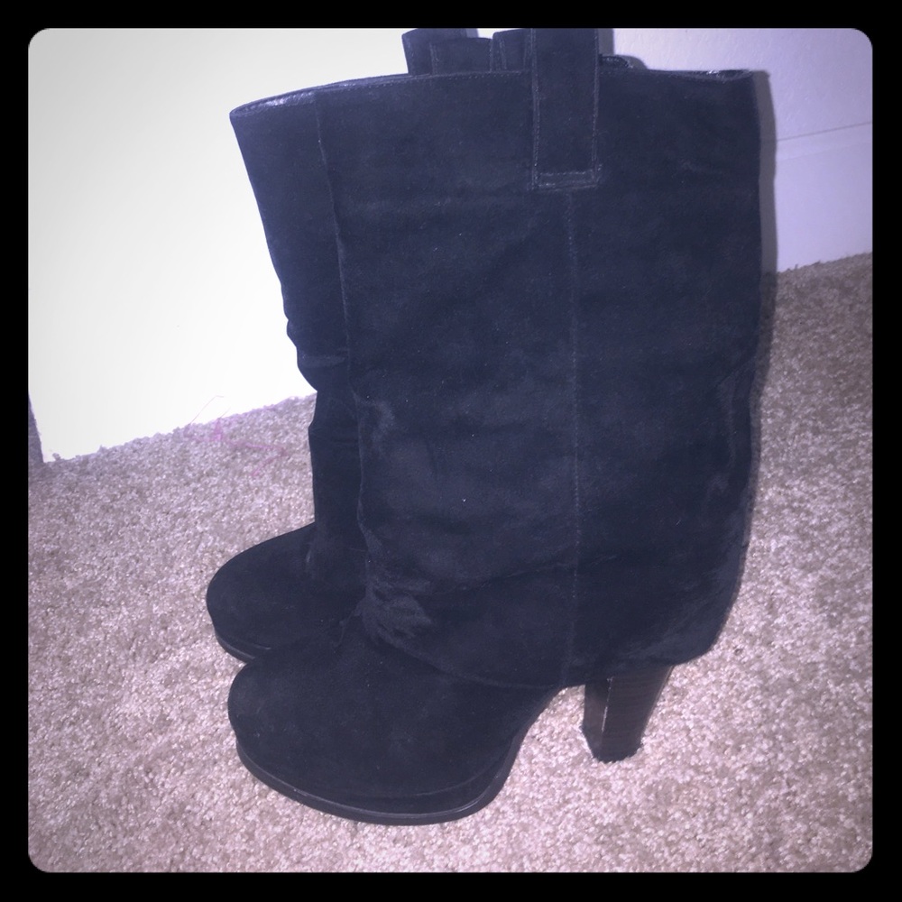 Suede Boots