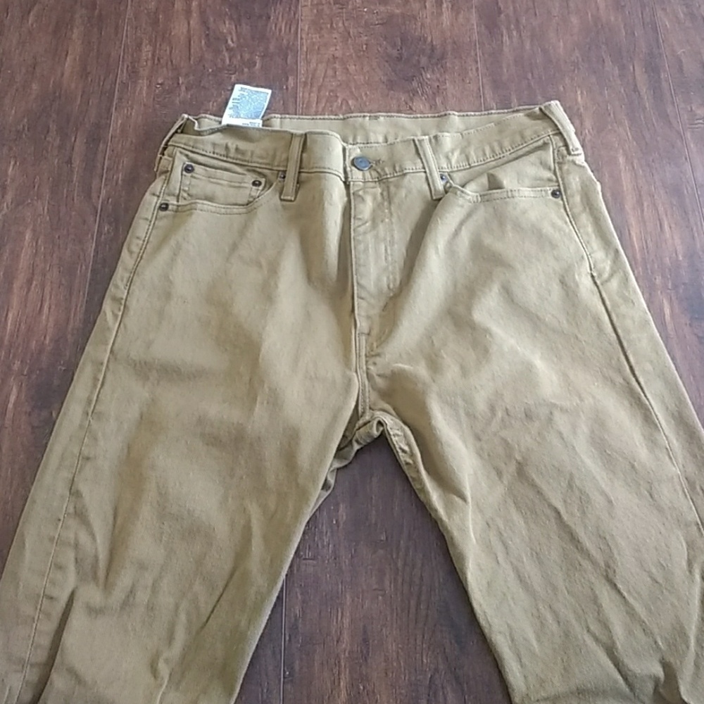 Levis 513 Khaki Jeans