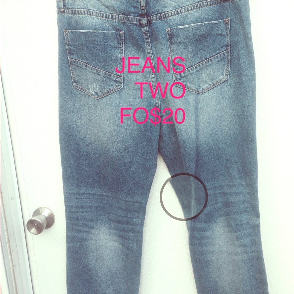 JUST FAB Denim Jeans. TWO PAIRS FOR $25 SIZES 30-34 MORE PICS TO COME GREAT DEAL