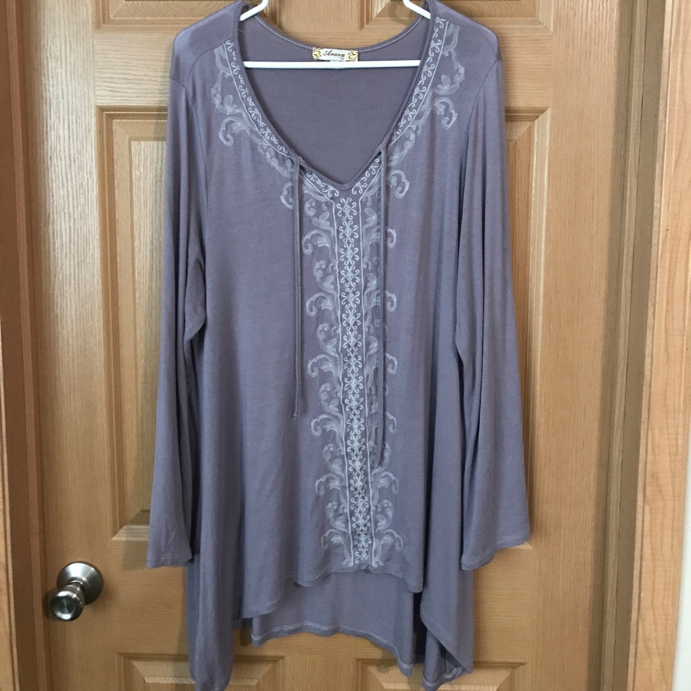 Long sleeve tunic