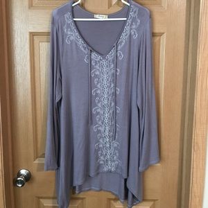 Long sleeve tunic