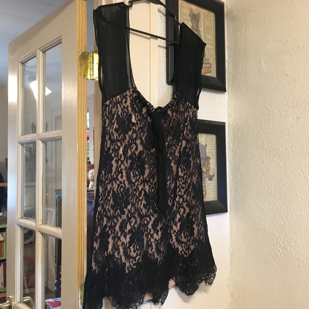 Lace and Black forever 21 dress!