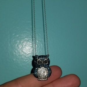 Small owl necklace