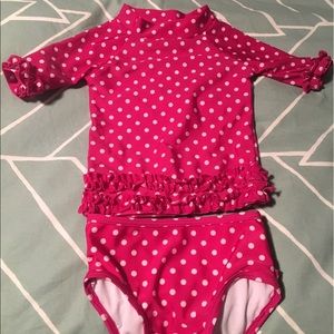 Ruffle Butts 6-12 month bathing suit