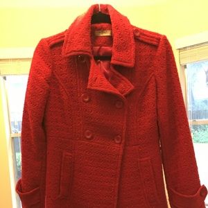 Red jacket