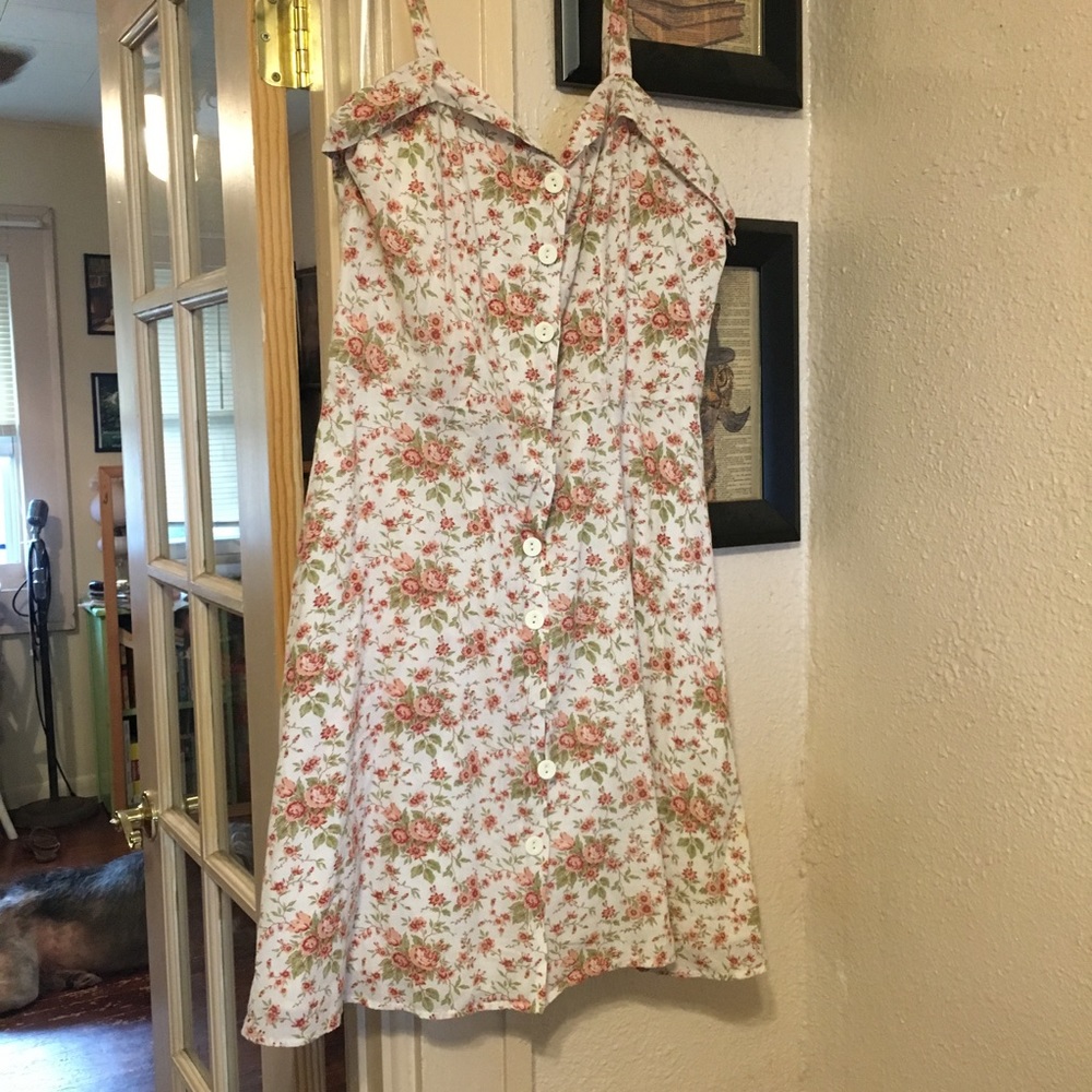 Floral Lucky Brand summer vintage style dress!