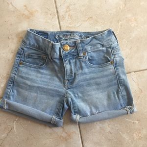 American eagle jean shorts