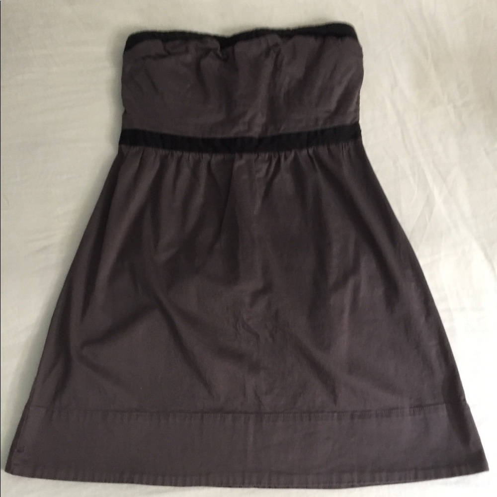 AE Plum Strapless Dress NEW