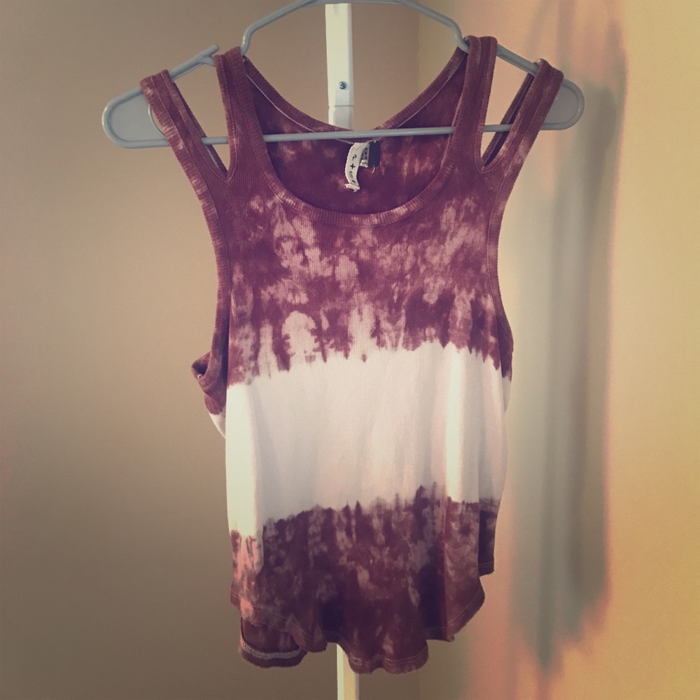 FREE PEOPLE tie dye tank