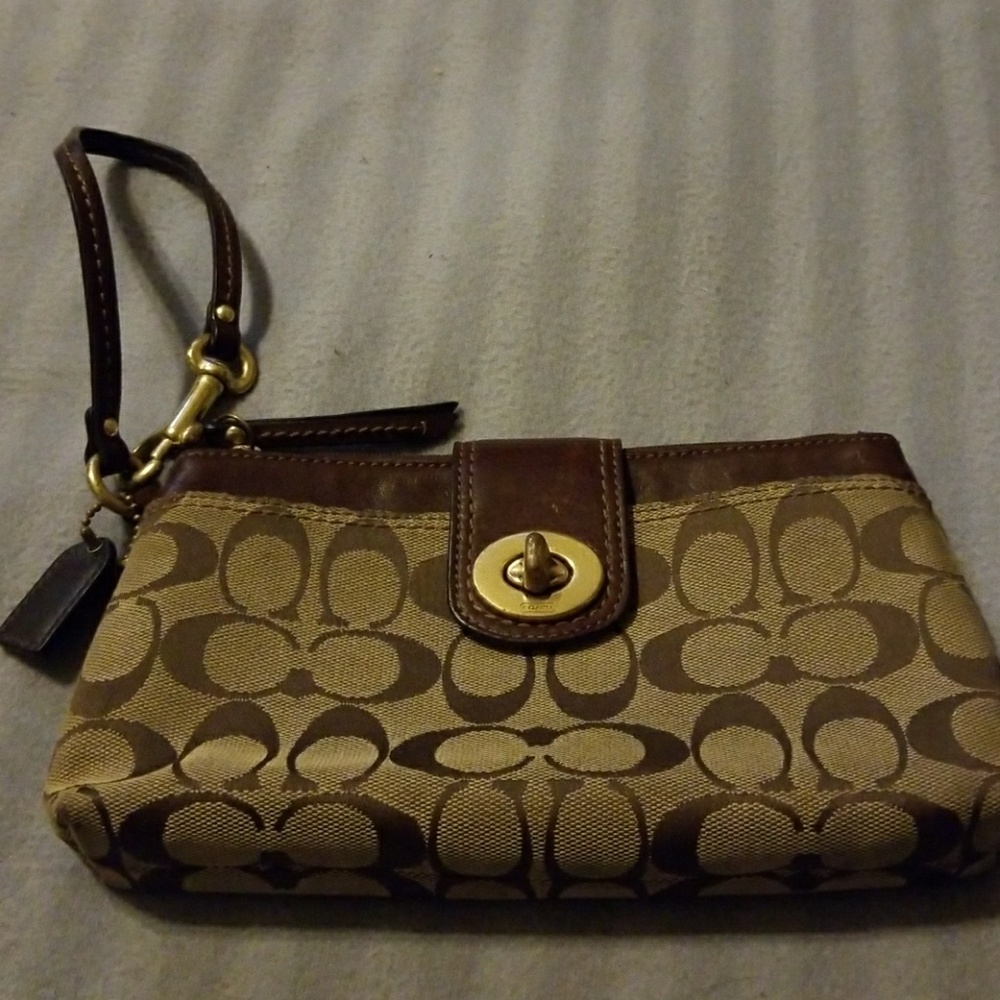 Coach wristlet