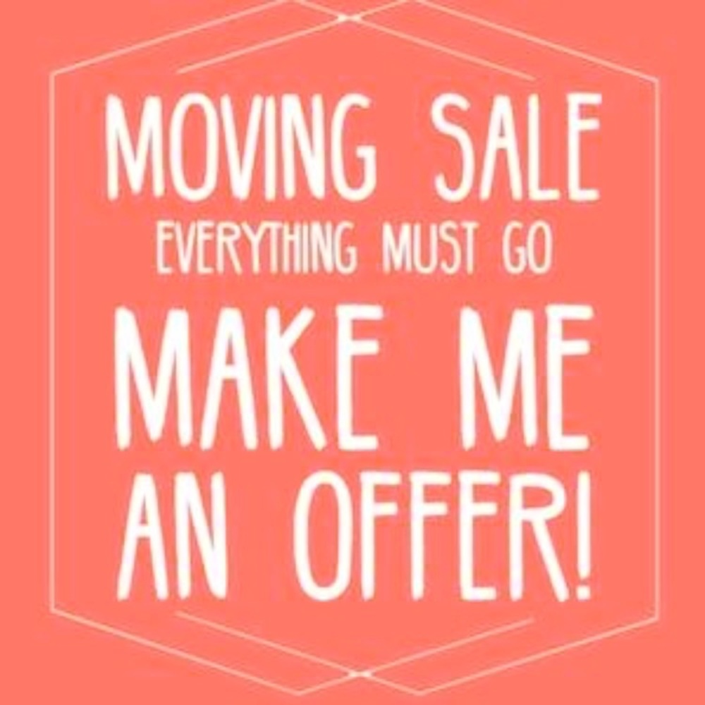 MOVING SALE!!!