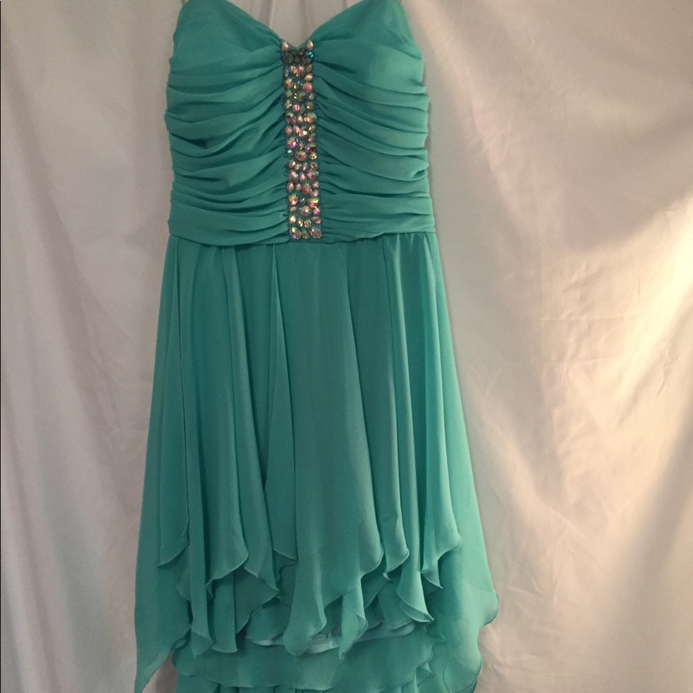 Beautiful Formal Teal Dress!