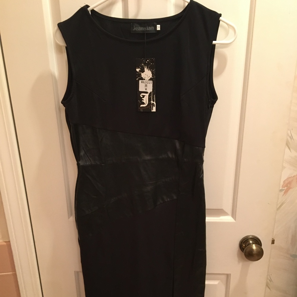 Black dress.