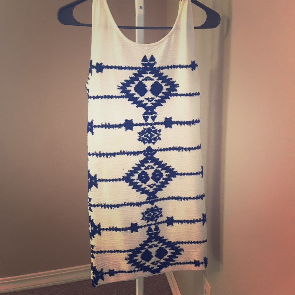 Indian print H&M bodycon dress