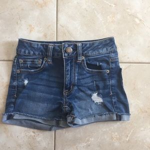 american eagle jean shorts