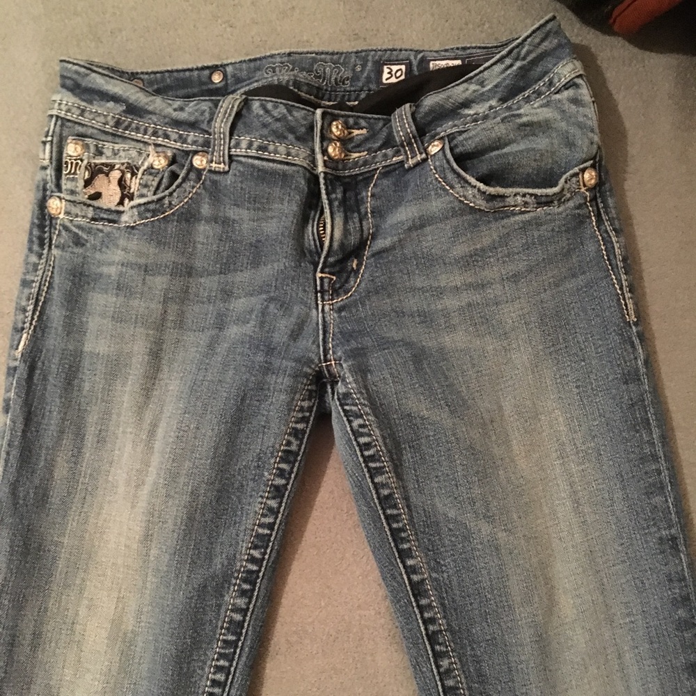 Miss me jeans size