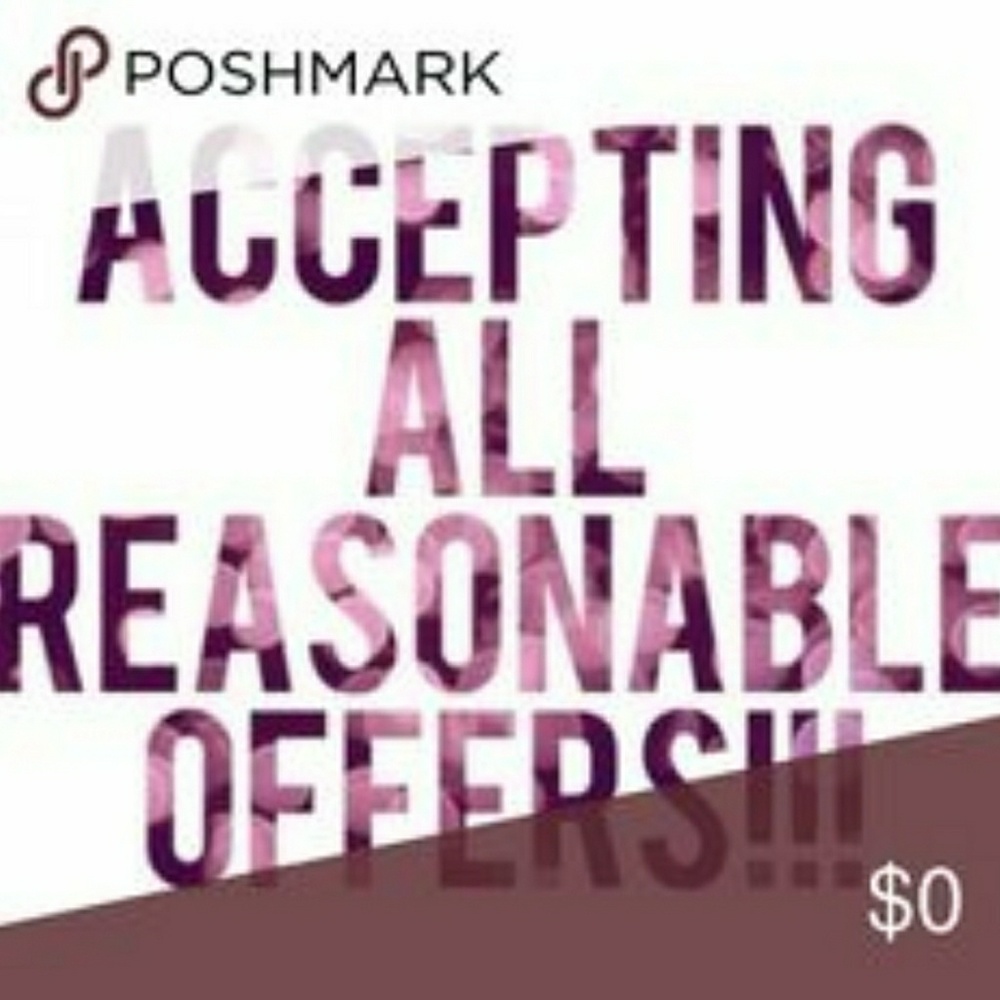 Open to reasonable offers!