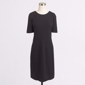 J Crew Panel Black Dress