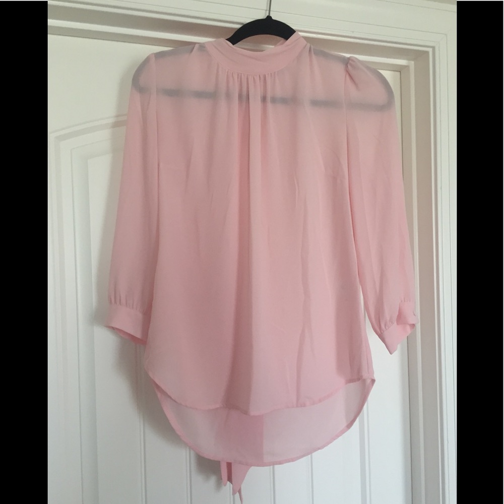 Pink blouse