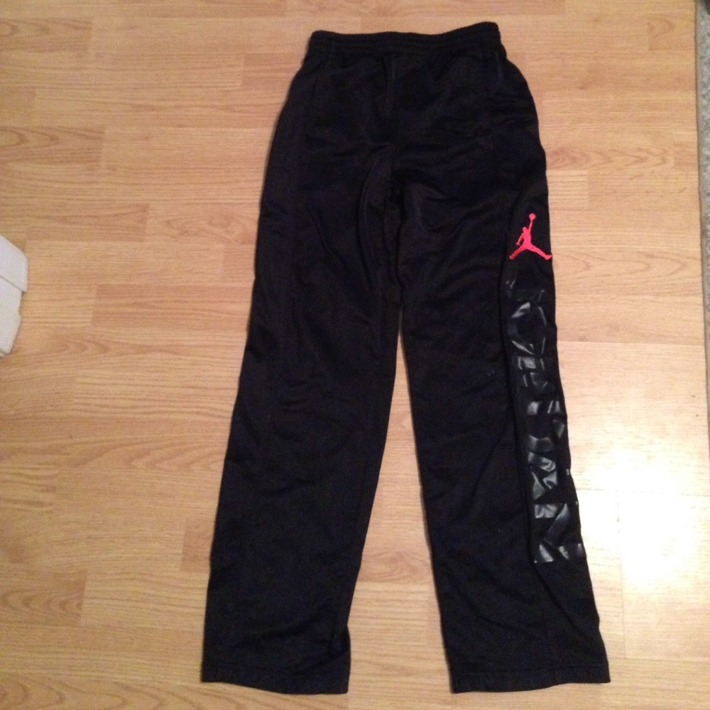 Black Nike Jordan sweatpants