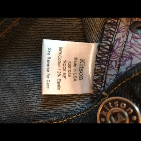 Kitson LA Jeans • size 26 - Picture 4 of 7