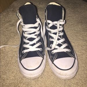 Black and White Converse Hi-Top
