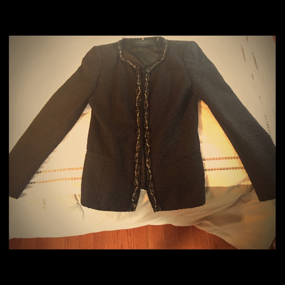 Authentic Elie Tahari woven blazer - never worn!