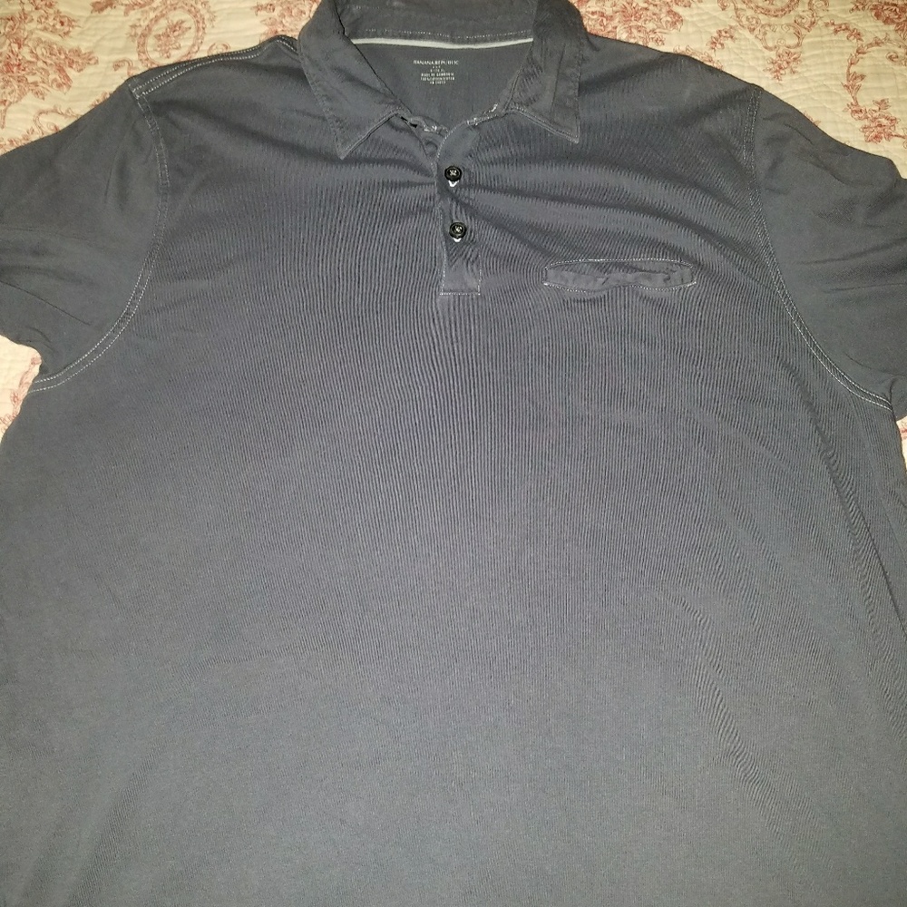Grey dressy shirt