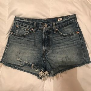 High Waited Vintage Levi's Denim Shorts