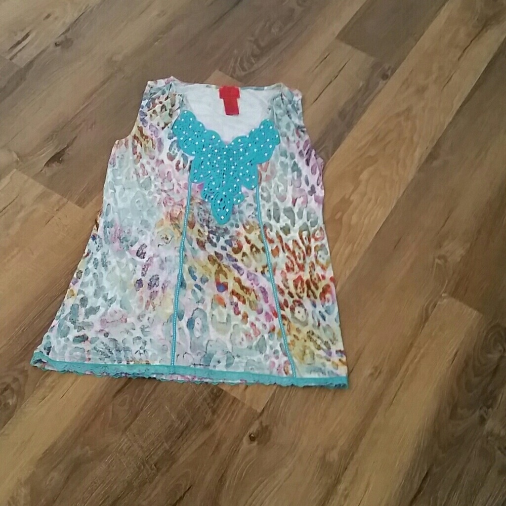 V Christina Sleeveless Top