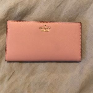 Blush Kate Spade wallet